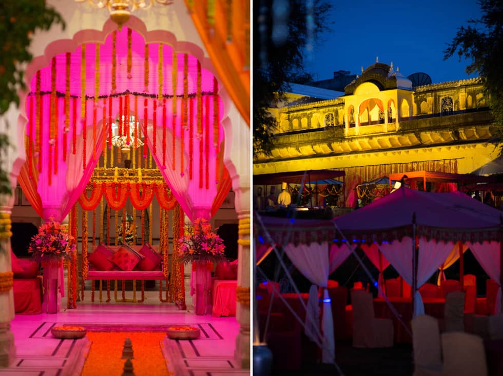 16 Samode palace wedding sharik verma